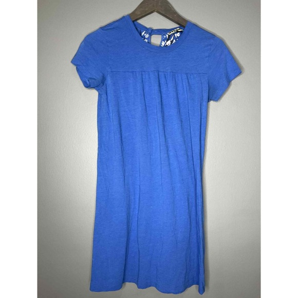 Volcom Women's A-Line Short Sleeve Blue Dess Women's Size Medium - Picture 1 of 4